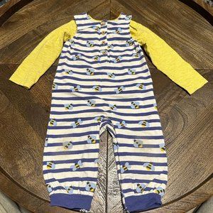 Baby Boden Bee 🐝 Dungaree Outfit